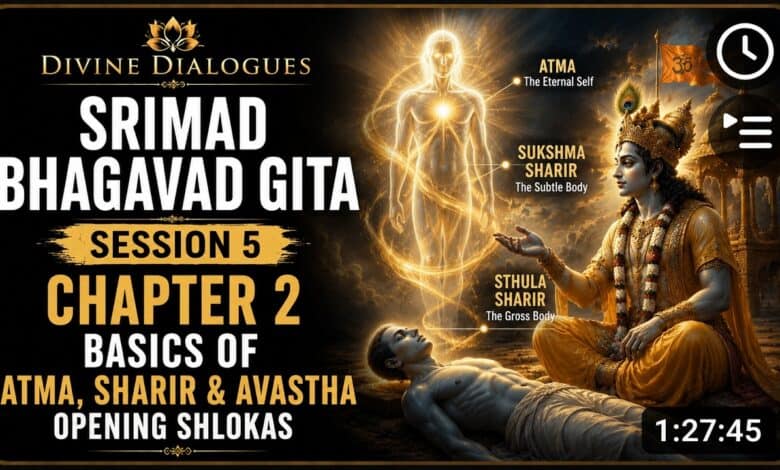 Explore the timeless wisdom of Srimad Bhagavad Gita