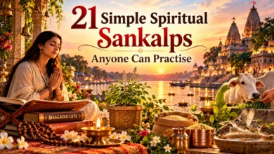 Simple Spiritual Sankalps Anyone Can Practise