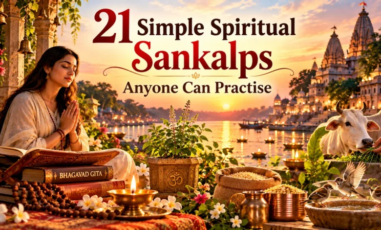 Simple Spiritual Sankalps Anyone Can Practise