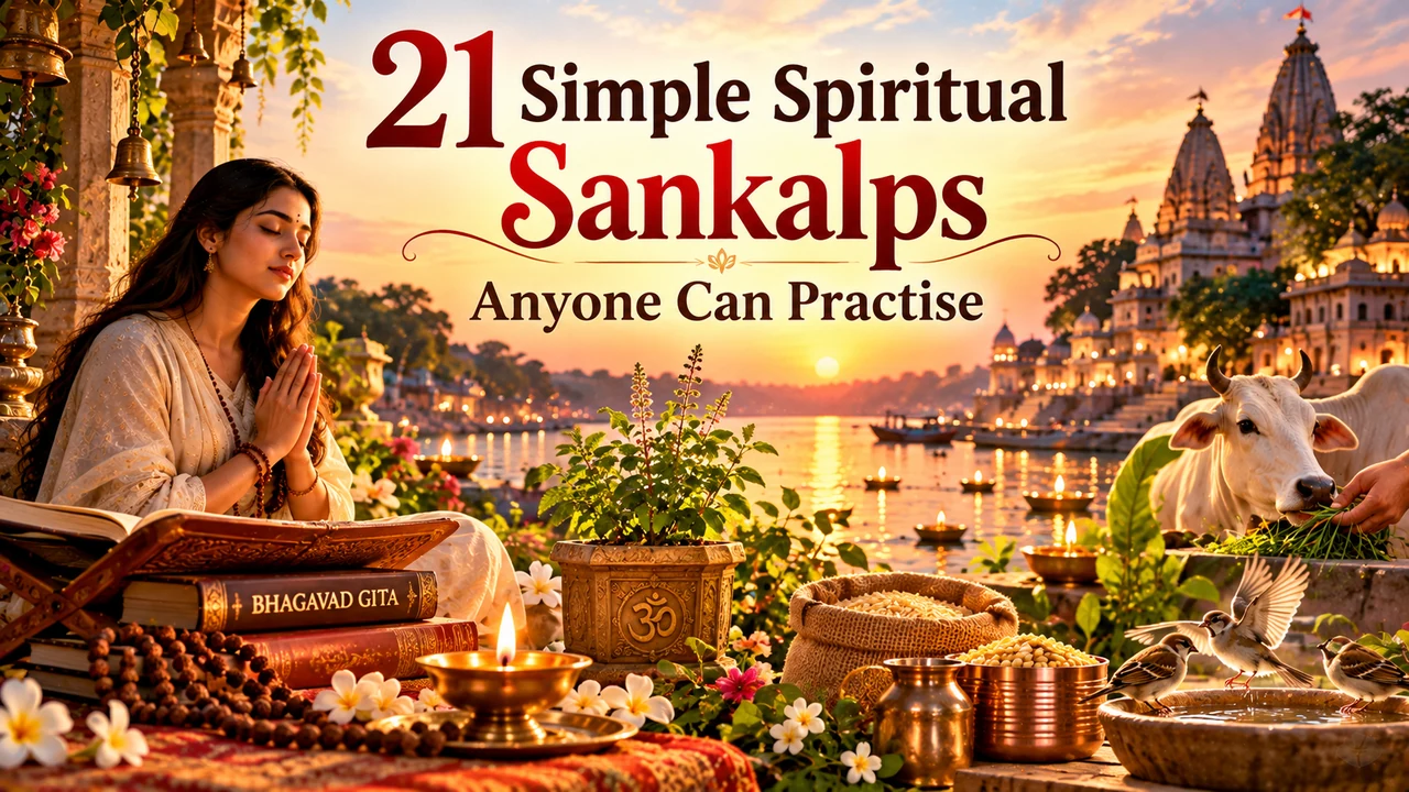 Simple Spiritual Sankalps Anyone Can Practise